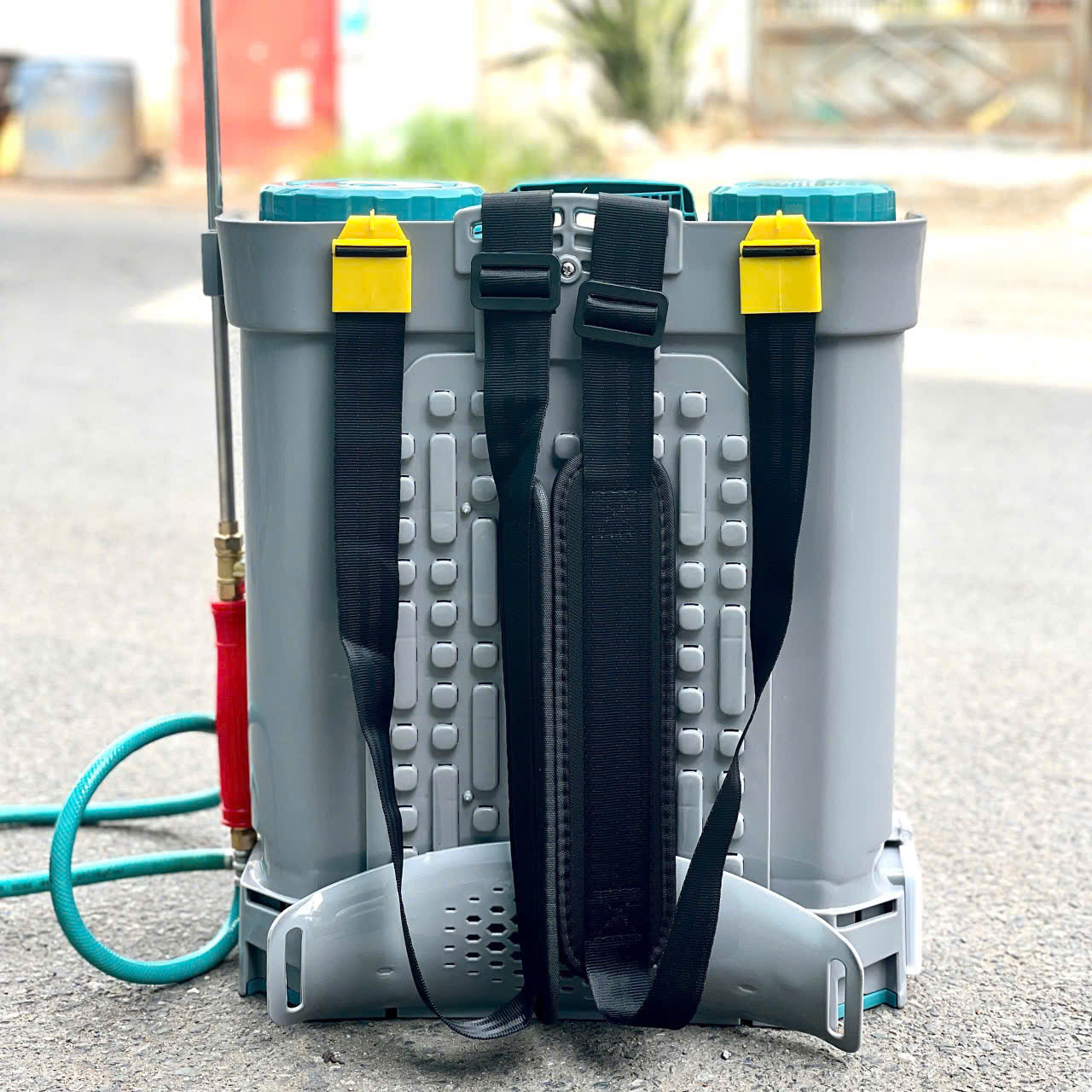 Bình phun thuốc (2 bơm, có đảo thuốc) DEWOO DW20A8M, 20 Lít